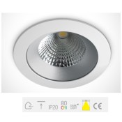 ONE Light, 10140P/W/W, White LED 40W WW 60deg IP20 230V Dark Light