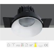 10150T/W/C, White LED 50W@1400mA / 38W@1050mA CW 24deg Trimless