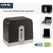 FAAC (109321) C721 24V Sliding Gate Motor (800kgs), Residential / Light Commercial