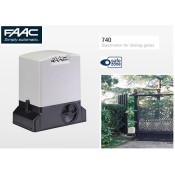 FAAC (1097805) 740 E Z16, 230V Gearmotor for Sliding Gate Operator (500kg), Residential