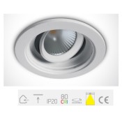 ONE Light, 11112H/W/W, White LED 12W WW 60deg 100-240V Adjustable