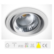 ONE Light, 11150B/W/C, White COB LED 50W CW 40deg 230V