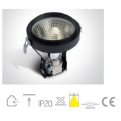 ONE Light, 11150TR/B/38, Black G12 38d 70w Trimless Module