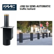 FAAC (116508) J200 Semi-Automatic H600 Traffic Bollard, Residential