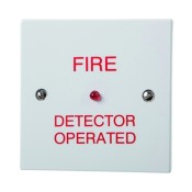 Ziton, 122301, Remote LED Indicator with Fire Text