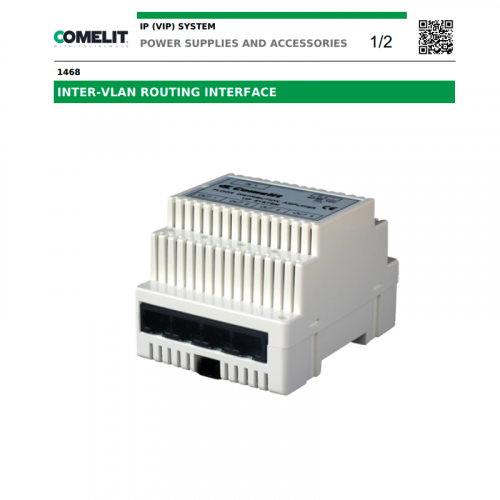 COMELIT (1468) INTER-VLAN ROUTING INTERFACE