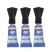 Loctite 1623820 Super Glue Mini Trio 3 x 1g Tube