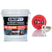GripIt (182-25100) 18mm Red Plasterboard Fixing - Tub of 100