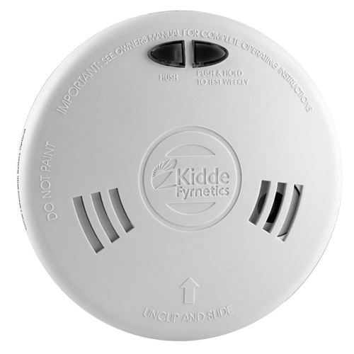 Kidde Slick (1SFW) Ionisation 230V with Duracell alkaline battery back-up