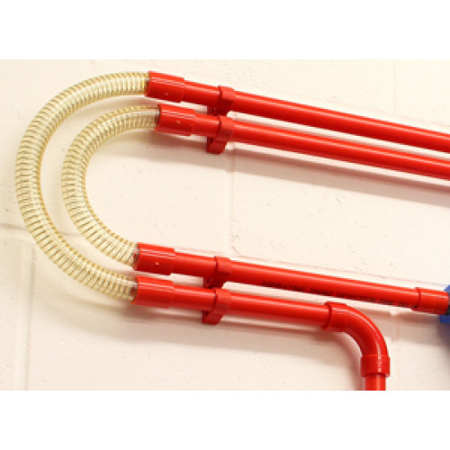 VESDA, 22-015, Red 25mm Flexible Connector 100cm