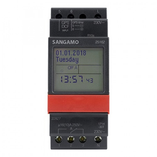 SANGAMO (25162) Standard 2 Module 1 Channel, Yearly Timer, 300 Operations