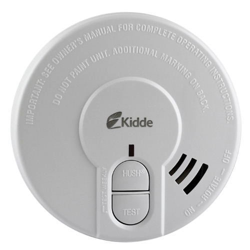 Kidde 29HD, 4” Optical Smoke Alarm 5-year battery, Test / Hush (boxed)