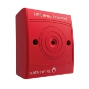 306-0021, Identifire Auxiliary Relay Surface Mount (Red)