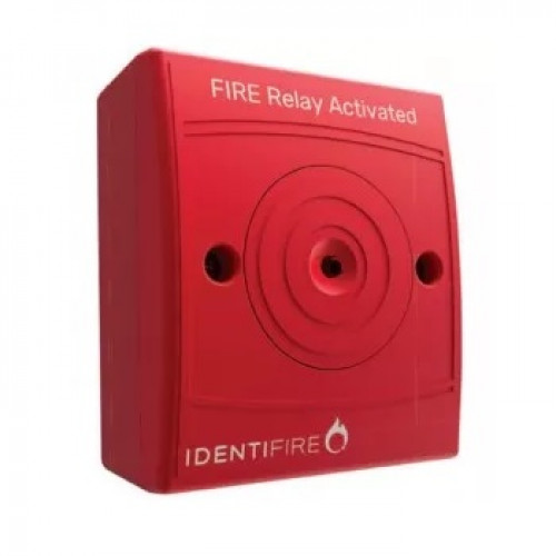 306-0021, Identifire Auxiliary Relay Surface Mount (Red)