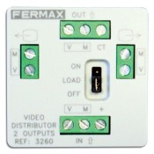 Fermax, 3260, 2-Ways Video Minidistributor