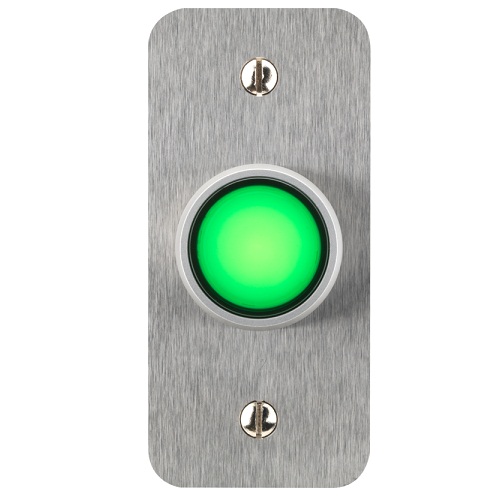 3E0650-1NS, Illuminated Button Momentary Narrow Stile SSS IP67