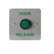 3E0656-1DR, HIGH IMPACT PUSH BUTTON 1 Gang SSS "Door Release"