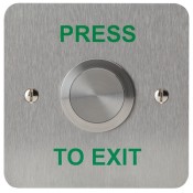 3E0659N-1PTE, VR 30mm Mount 1 Gang SSS "Press to Exit"