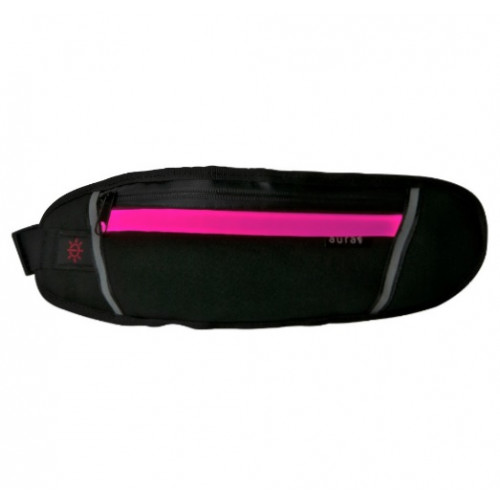 Philex, 43012PI, LED Rechargeable Phone Waist Bag - Pink