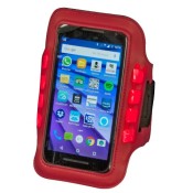 Philex, 43016PI, LED Phone Armband Red