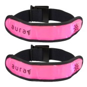 Philex, 43023PI, LED Running Armband - Twin Pack - Pink