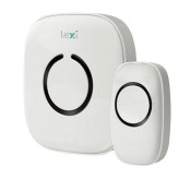 Lexi, 44000PI, Wireless Plug-in Doorbell 150m Range - 1 Transmitter + 1 Receiver