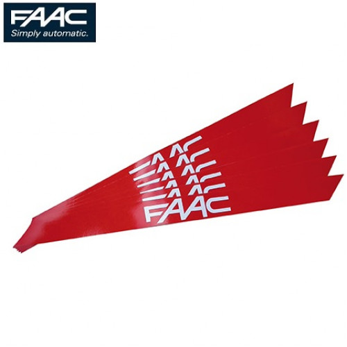 FAAC (490117) B680/B614 Beam Stickers (pack of 6)