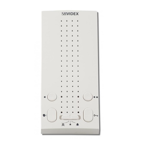 Videx, 5112, Surface Mount Simplex Apartment Station - White