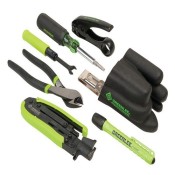 Greenlee, 52073460, Professional Coax Tool Kit- Short (Green)