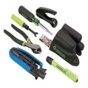 Greenlee, 52073461, Professional Coax Tool Kit- Long (Blue)