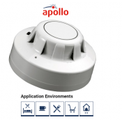 55000-216APO, Series 65 Ionisation Smoke Detector With Flashing LED