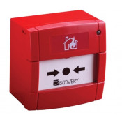 58100-908APO, Discovery Manual Call Point with Isolator - Red (Surface)