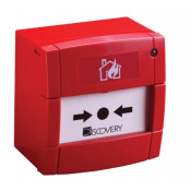 58100-908SIL, Discovery Manual Call Point with Isolator - Red (Surface) SIL