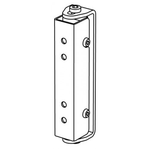 582611.W, Shallow Wall Mounting Brack for Fohhn Line Array Speakers, White