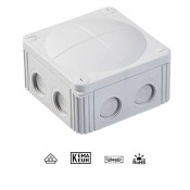 60533, White COMBI 607 (Empty) IP67 Junction Box (110x110x66mm)