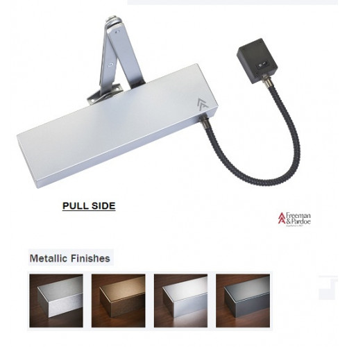 Arrow 624/SF/MF, Pull Side Electromagnetic Door Closer - Swing Free (Metallic)