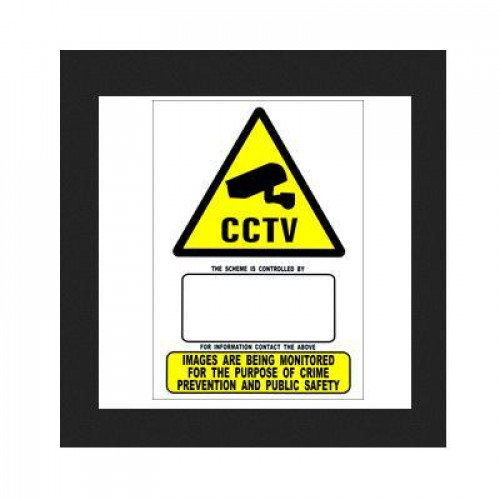 Haydon, HAY-WSA3, CCTV Warning Sign Data Protection Compliant Size A3 Rigid PVC