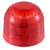 PSC-0013(18-980501), Sounder Beacon (LED) Red Lens, Red Deep Base,17-60 V LED