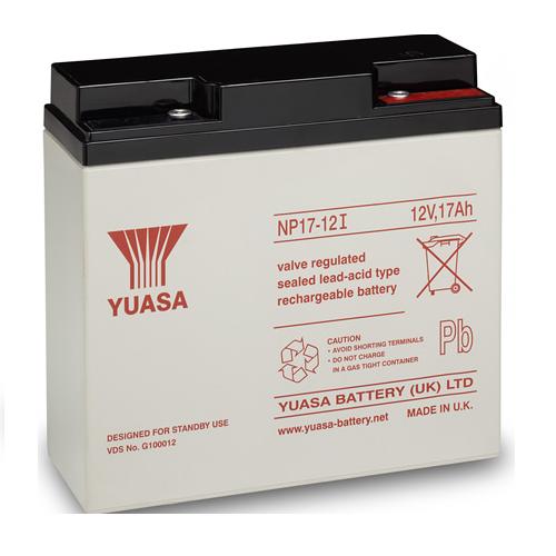 Yuasa 12Volt 17Ah Rechargeable Sealed Lead Acid Battery