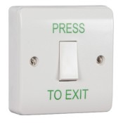 RGL EBWLS/PTE, Standard Retractable Switch PRESS TO EXIT Button