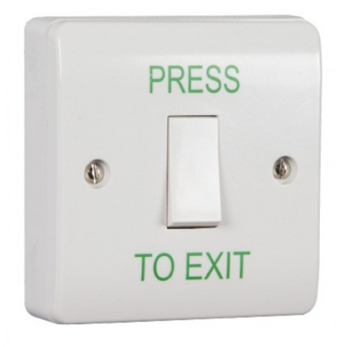 RGL EBWLS/PTE, Standard Retractable Switch PRESS TO EXIT Button