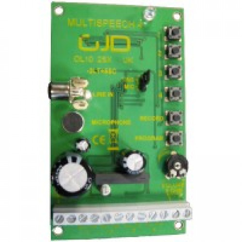 GJD, GJD090, Multispeech 4 Channel Speech Enuciator Module