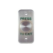 CQR, XB/ARCSS25, Architrave S/S Press To Exit Button 25mm