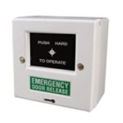 CQR, FP2/WH/EDR, Emergency Door Release - Surface Call Point (White)