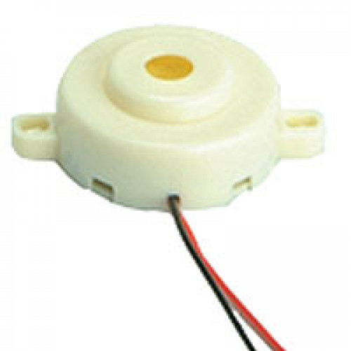 CQR, BZ27/LS, Buzzer Medium 12V PiezoFlying Lead (EMC)