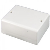 CQR, JB730/WH, Square Junction Box - 24 Way and 2 Tamper (White)