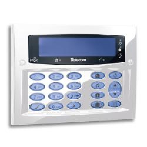 TEXECOM, DBD-0171, Premier Elite Surface Mount Keypad (Diamond White Finish)