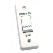 CDVI, RTE-002S, Architrave Plastic EXIT Button - Surface