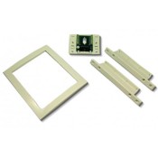 Videx, 5983N, White Flush Kit for Eclipse Handsfree Videomonitor (Dry Line Wall)
