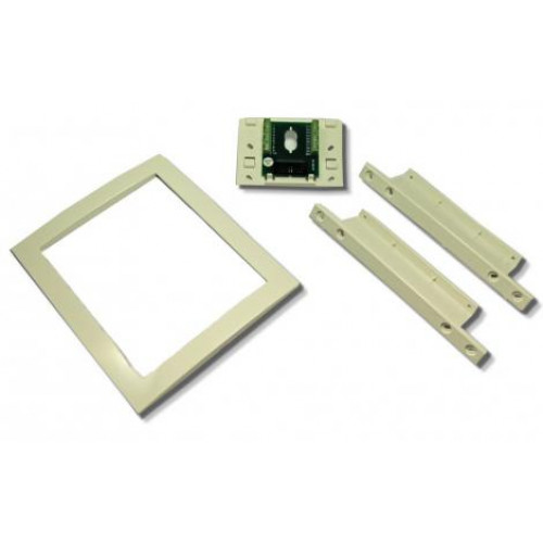 Videx, 5983N, White Flush Kit for Eclipse Handsfree Videomonitor (Dry Line Wall)